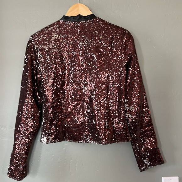 Dance & Marvel Sequin Jacket Size Small - Picture 3 of 7